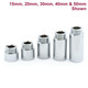 RVE-RIG-C - 40mm Rigid Radiator Valve Extension 1/2 inch BSP - Chrome RVE-RIG-C - 40mm Rigid Radiator Valve Extension 1/2 inch BSP - Chrome
